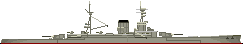 大型軽巡洋艦カレイジャス (竣工時)