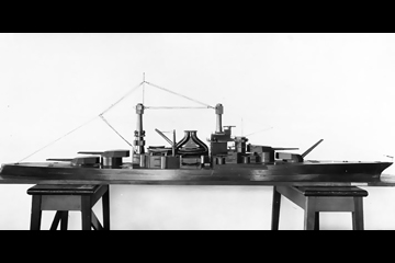 サウス・ダコタ級戦艦 (完成予想模型)