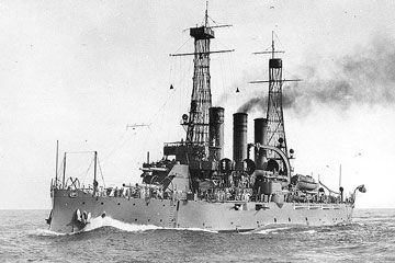 戦艦ヴァージニア (1910年~1913年頃)