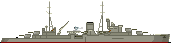 軽巡洋艦リアンダー (竣工時)