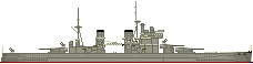 戦艦キング・ジョージ五世 (竣工時)