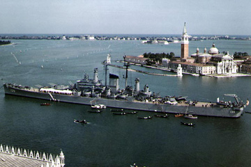 重巡洋艦セイレム (1951年8月23日:ヴェネティア)