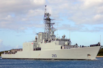 ミサイル駆逐艦アルゴンキン (2010年6月24日)