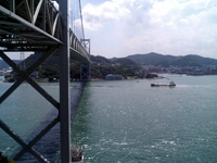 関門海峡 (壇ノ浦PA)